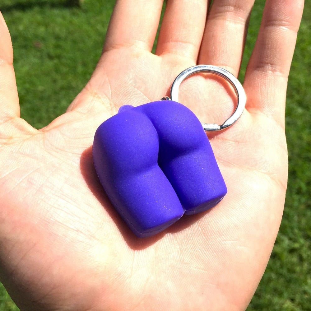The Buttress Pillow Mini Butt Keychain Happy Booty in Hand