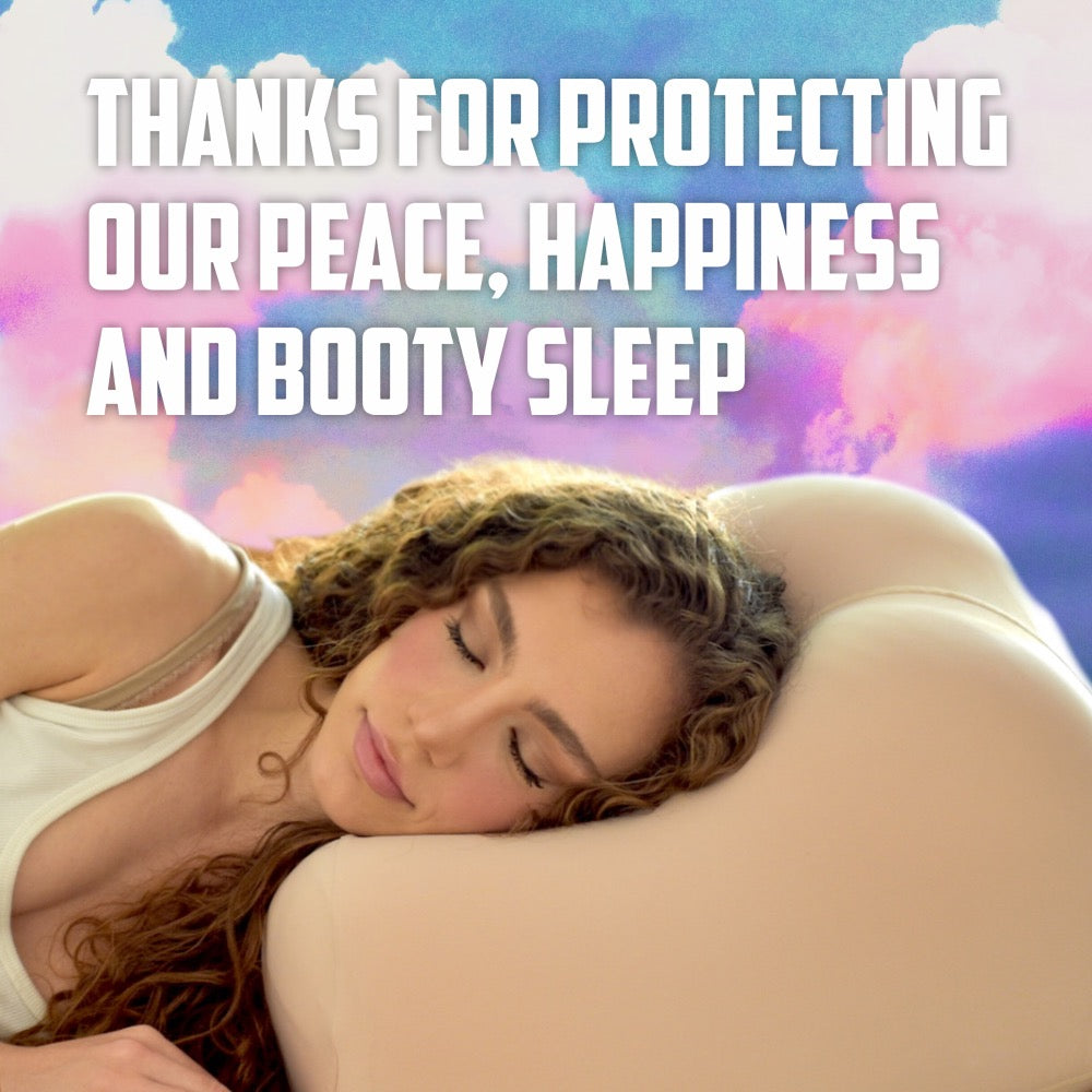 Thanks for protecting our peace, happiness and Booty sleep