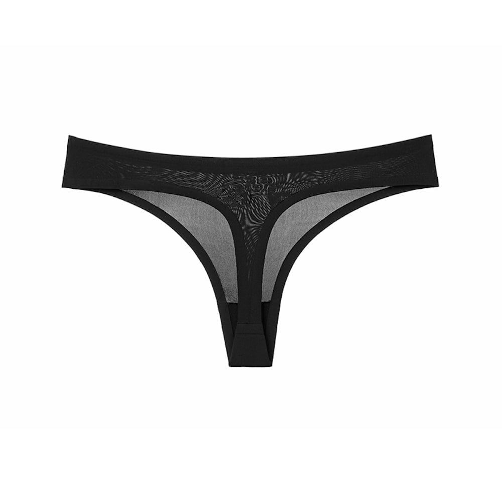 The Buttress Pillow Big Happy Booty Underwear Undies in Black