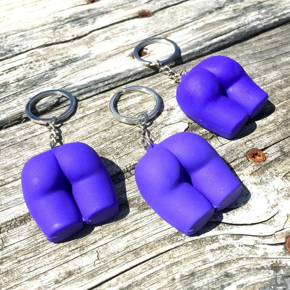 The Buttress Pillow Mini Butt Keychain Happy Booty 3 pack
