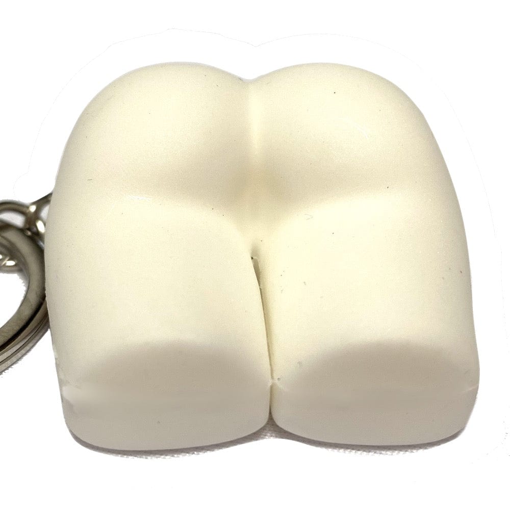The Buttress Pillow Keychains White The Mini-Butt Keychain [3-pack]