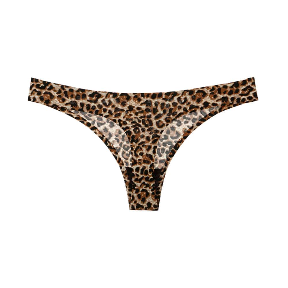 The Buttress Pillow Big Happy Booty Underwear Undies in Leopard