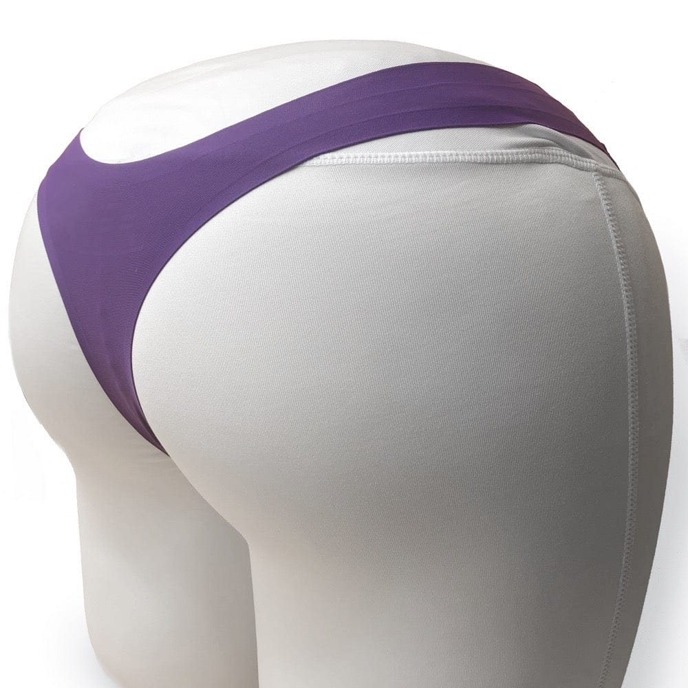 The Buttress Pillow Big Happy Booty Underwear Undies in Purple with ODB Pillow