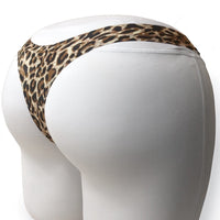 Thumbnail for The Buttress Pillow Big Happy Booty Underwear Undies in Leopard with ODB Pillow